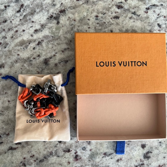 Louis Vuitton Virgil Lv monogram chain necklace 100% authentic - Picture 1 of 5